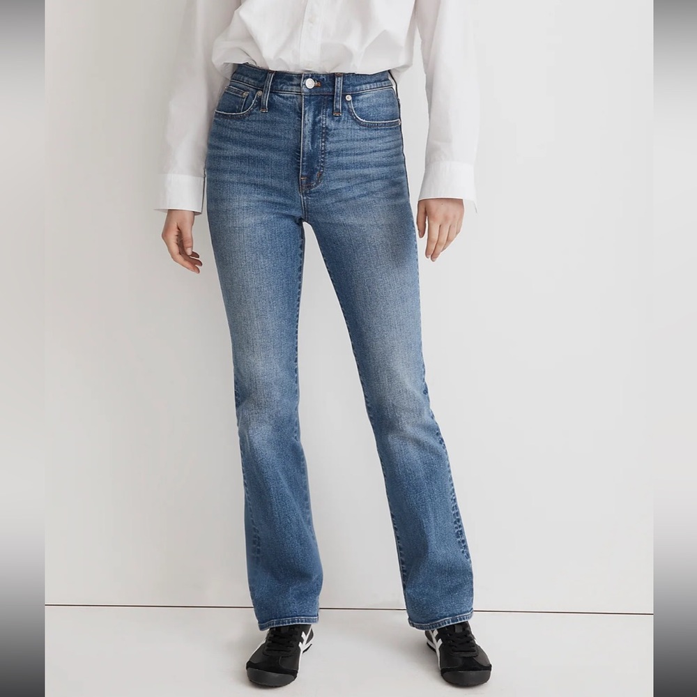 Madewell Skinny Flare Jeans in Fairson Wash size 26
